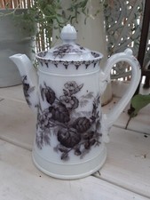 Cafetière Sarreguemines Flore noir 