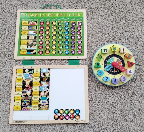 Melissa doug wooden - &,