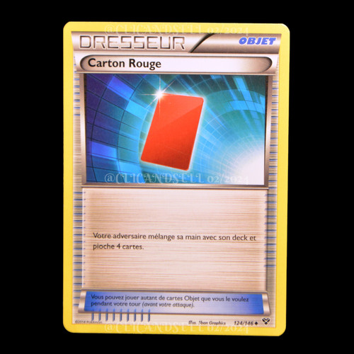 Carte pokemon carton - pokemon, rouge