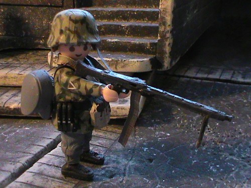 Playmobil custom sous officier - playmobil,