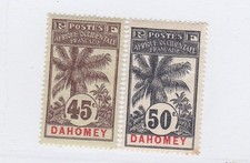 timbres france   dahomey