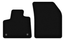 Tapis de sol avant en velours