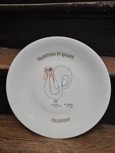 Assiette ancienne jean - jean, cocteau