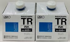 RISOGRAPH S-729 Encre Originale Bleue TR Pour TR 1510/TR 1530/TR 1610 (X 2PZ)