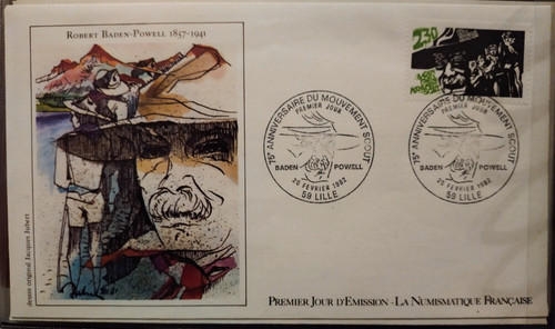 Enveloppe premier jour 1982