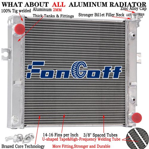 Row radiateur for 11 - row,
