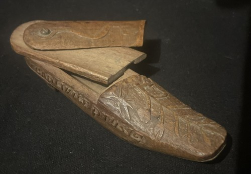 Rare tabatière sculptée - rare,