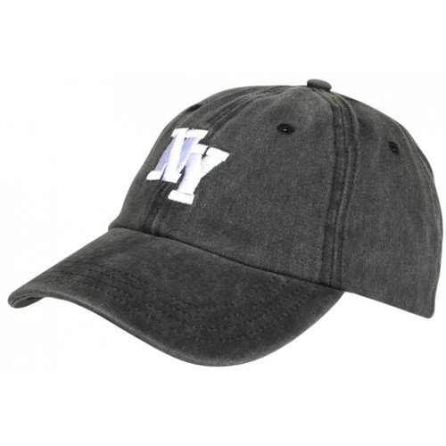 Casquette noire vintage en - noire,