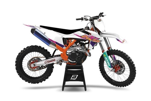 Kit déco blackbird retro - kit, ktm