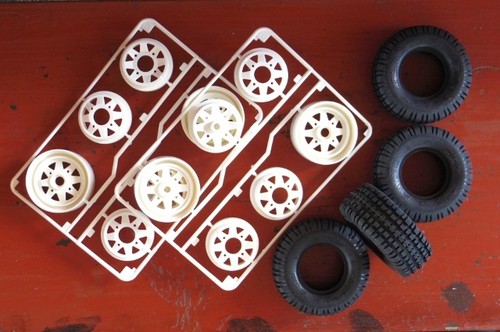 Tamiya subaru brat tire - brat, &