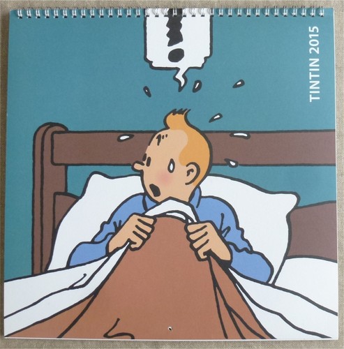 2015 calendrier tintin 12 - 2015-, -12