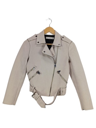 Mango veste cuir - mango, en