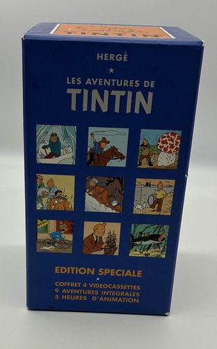 Tintin coffret vhs édition - coffret,