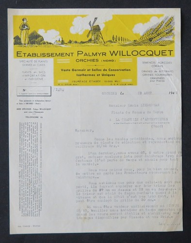 Facture 1948 palmyr - facture,