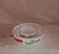 Grand cendrier de comptoir diamètre 18 cm + cendrier de table "PETER STUYVESANT"