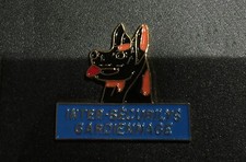 PIN'S LAPEL PIN CHIEN DOG BERGER ALLEMAND INTER SECURITE GARDIENNAGE
