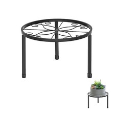 Support de Pot de Fleur Support à Plantes en Métal Balcons Tabouret Plante Su...