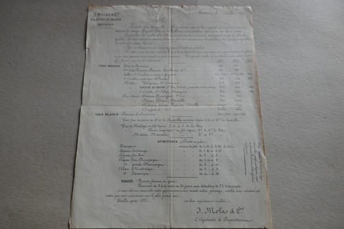 Tarif 1877 ets molas - tarif,
