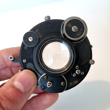 Krauss Zeiss TESSAR 4.5 12cm 120mm Compur shutter medium format 6x9