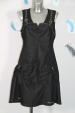 jolie robe bi matière noir