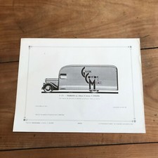 gravure l auto carrosserie N36 fourgon sur chassis 3 tonnes 5 citroen 