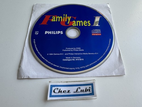Family games philips cdi - family, i