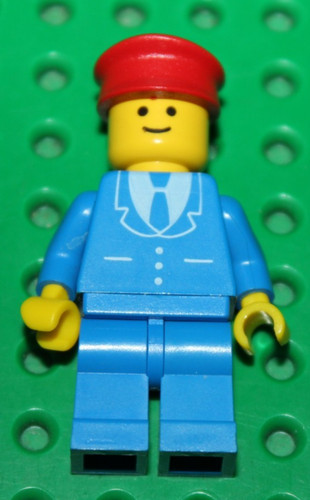 Personnage lego train minifig - personnage,