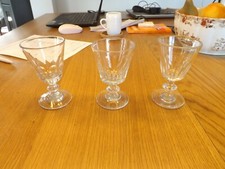 3 verres soufflés Louis