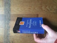 DICTIONNAIRE DE PROVERBES ET
