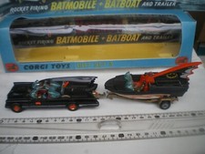 1/43 Batmobile + Batboat Corgi