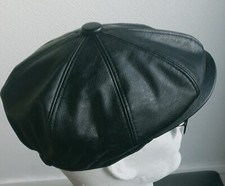 casquette béret homme  Simili cuir Made in Chine Couleur  Noir Taille  UNIQUE 