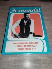 * COFFRET NEUF SOUS BLISTER 3 DVD FERNANDEL ( HONORÉ DE MARSEILLE , ENNEMI PUBLI