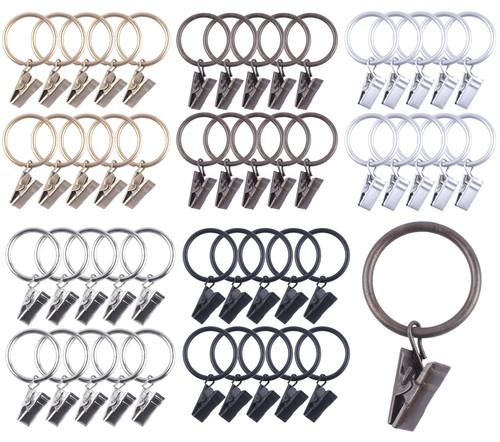Pinces anneaux clips - 10,