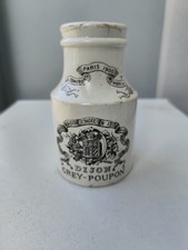 Pot à moutarde publicitaire Dijon Grey Poupon Digoin Sarreguemines