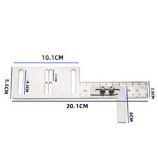 Jauge à boutonnière