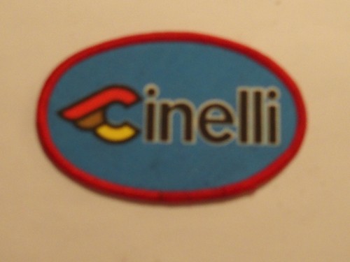Cinelli ecusson brodé - cinelli, sew