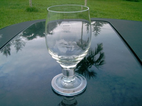 Dansk stemmed light blue - stemmed,