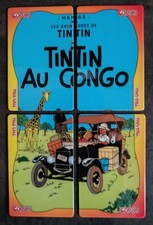 4 BD COMICS TELECARTE /