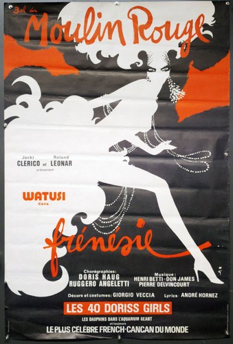 Gruau affiche bal du - bal, moulin
