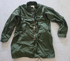 1983 US Army M-65 Fishtail Parka Extreme Cold Weather Field Jacket Small Vintage