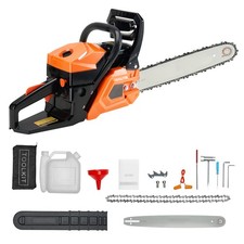 Tronçonneuse à Essence Thermique 508 mm 58 cc 2,0 kW pour Coupe de Bois