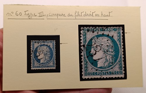 Timbre france cérès - france,