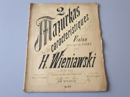 Partitions anciennes pour - :,