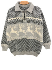 Pull En Laine Vintage Nordic