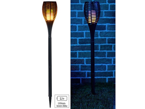 Torche jardin led avec - torche,
