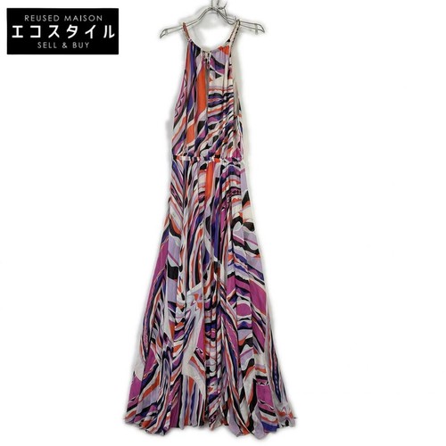 Robe soie emilio pucci - en,