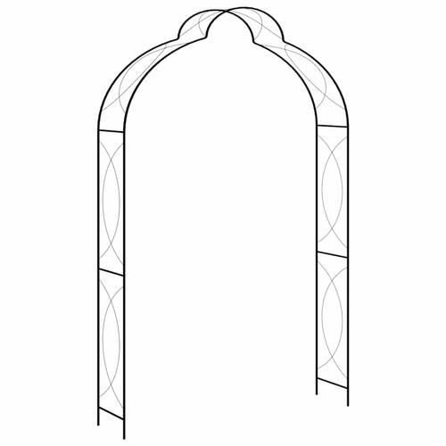 Voûte jardin 150x34x240 - voûte, de