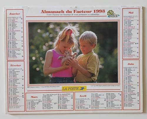 Almanach poste france - poste, -france