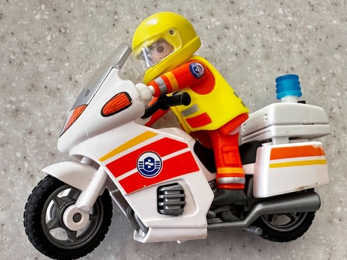 Playmobil moto motard - playmobil,
