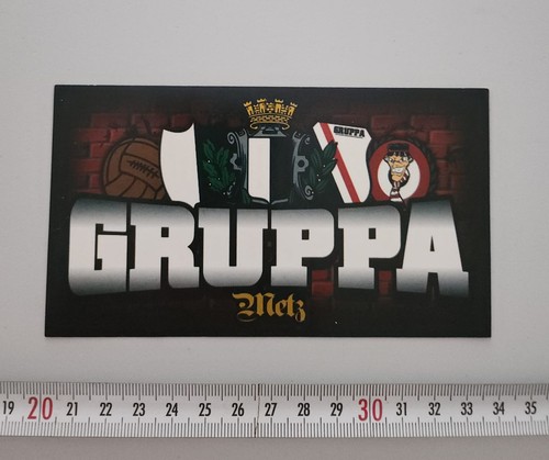 Sticker gruppa metz ultra - metz, foot